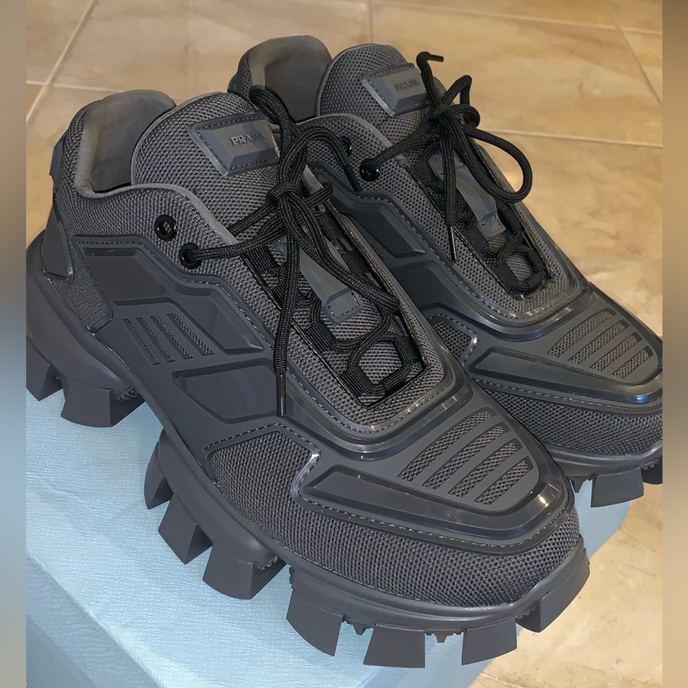 Prada Cloudbust Thunder Sneakers (Gray)